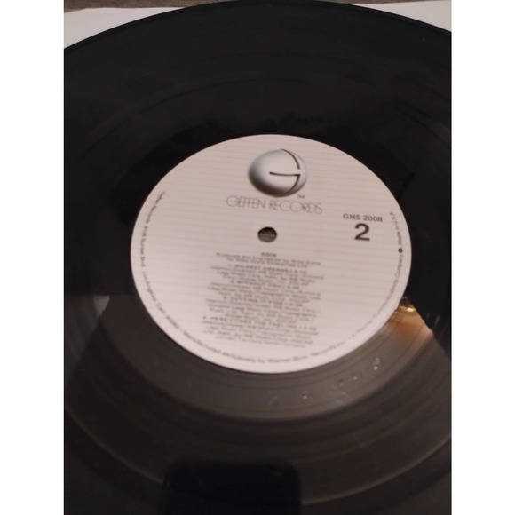 1982 Asia "Self-Titled" LP Geffen Records GHS-2008 - Picture 5 of 6